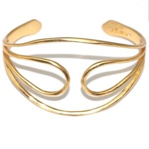 Stella & Dot Fitz Cuff Bracelet Gold
